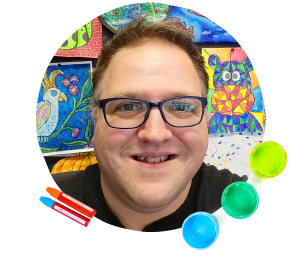  <b>- Mikey Brooks Stephenson, K-6th Grade Art Teacher</b>