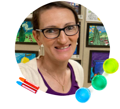  <b>- Vikki Wankowicz, K-6 Art Teacher</b>